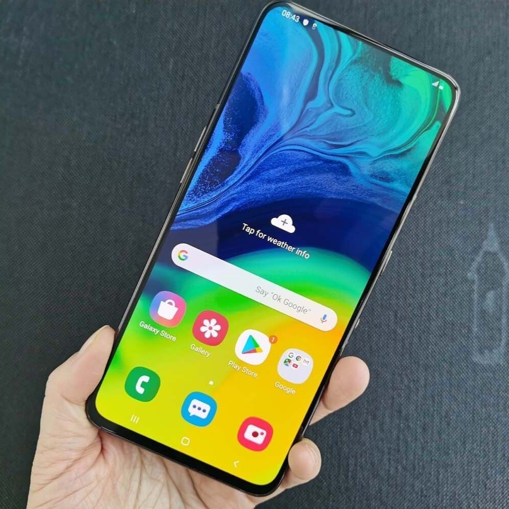 Original Samsung Galaxy A80 128GB 6.7” Full 4G Dual SIM 48MP Unlocked Smartphone