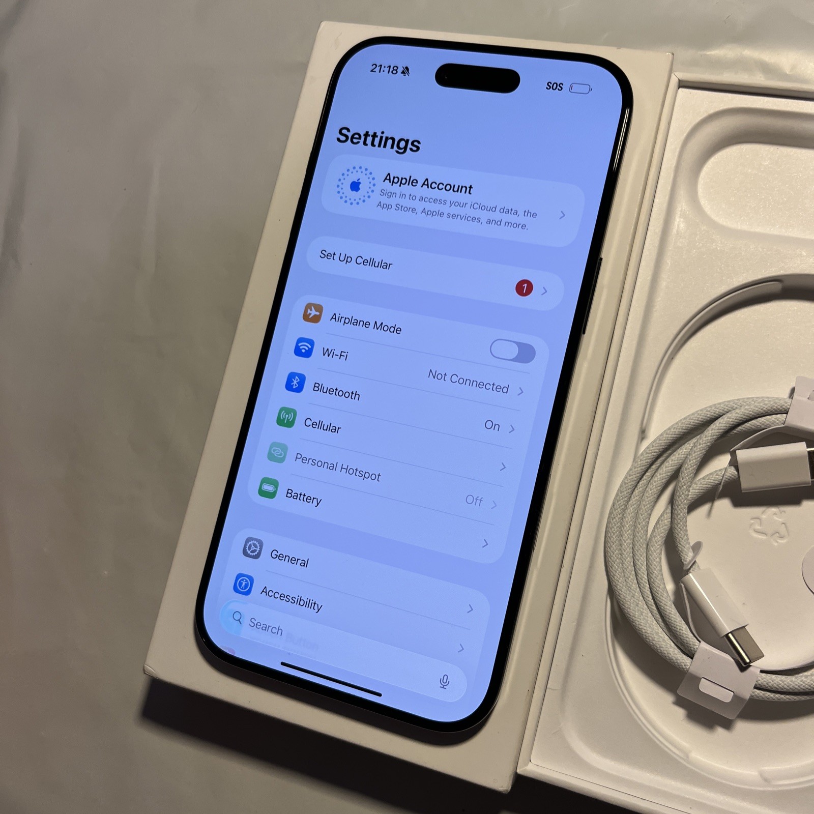Apple iPhone 17 Air – 256GB (T-Mobile Only) Works Great – Amazing Cond (#F51)