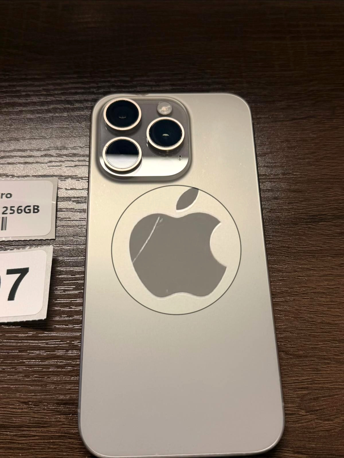 Apple iPhone 15 Pro 256GB Natural Titanim – For Use with AT&T- Read Seller Notes