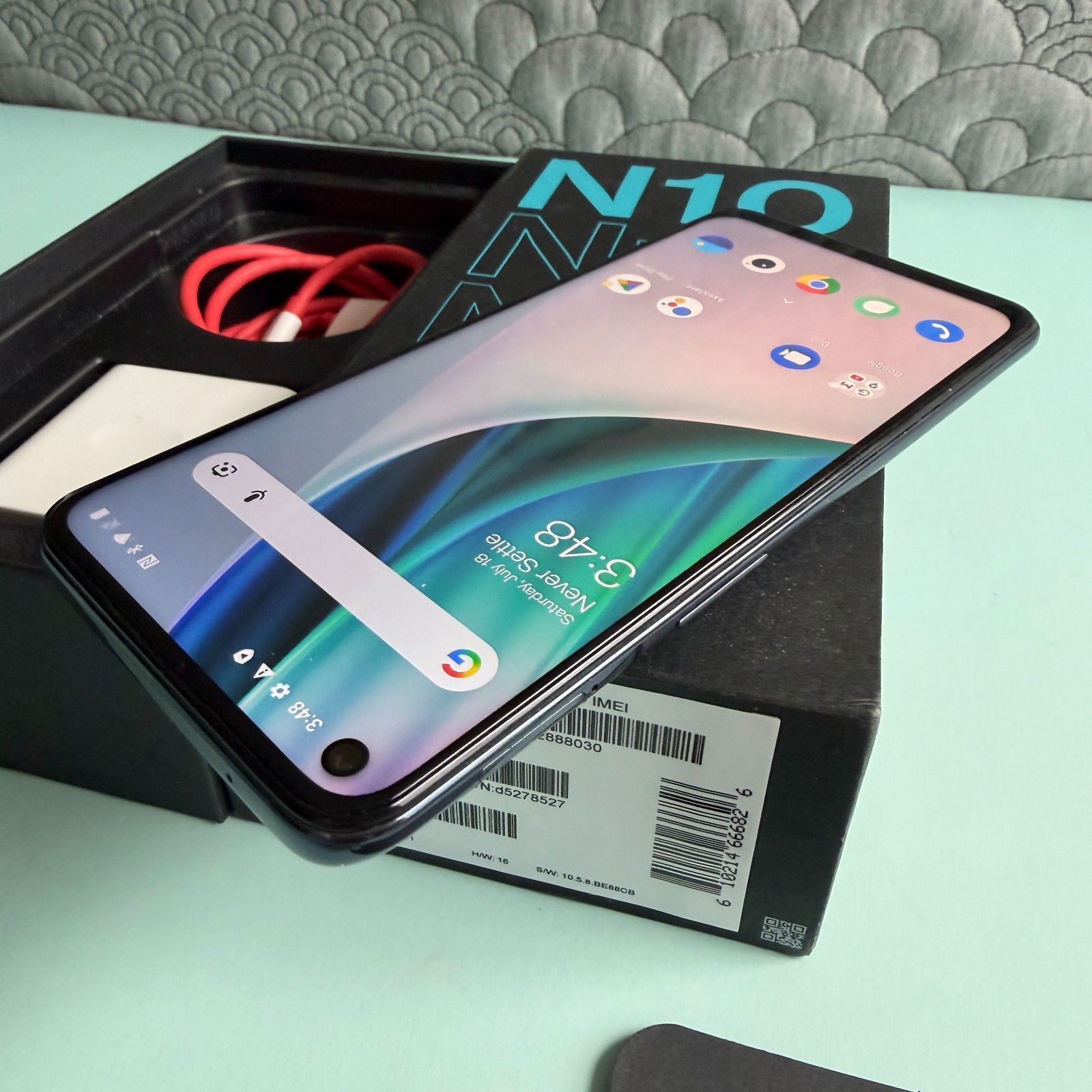 OnePlus Nord N10 5G – 128 GB – Midnight Ice (T-Mobile)