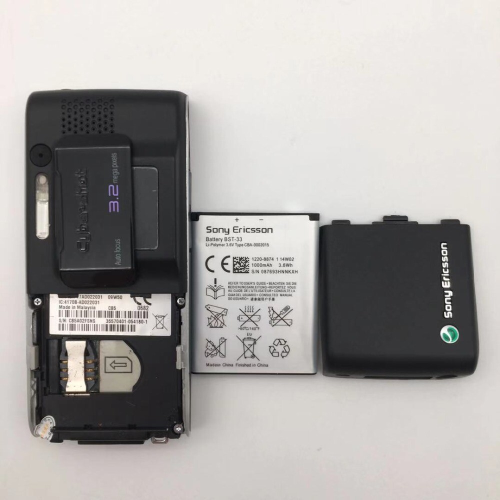 Original Unlocked Sony Ericsson K800i 3G GSM Tri-Band 3.15MP Camera Bluetooth FM