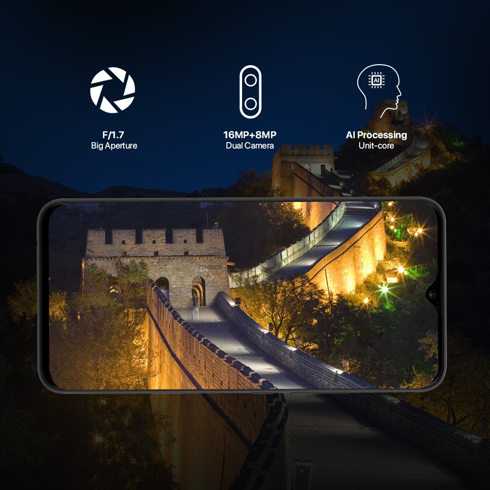 UMIDIGI F1 Play 6.3” 6GB+64GB Dual SIM Android Unlocked 5150mAh Smartphone