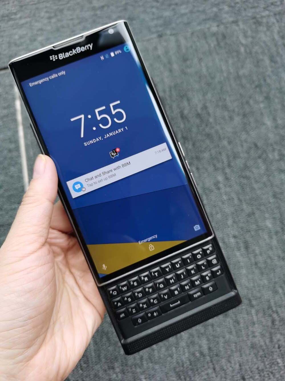BlackBerry Priv Unlocked 4G 32GB Android Slide-out Keyboard Cellphone New Sealed