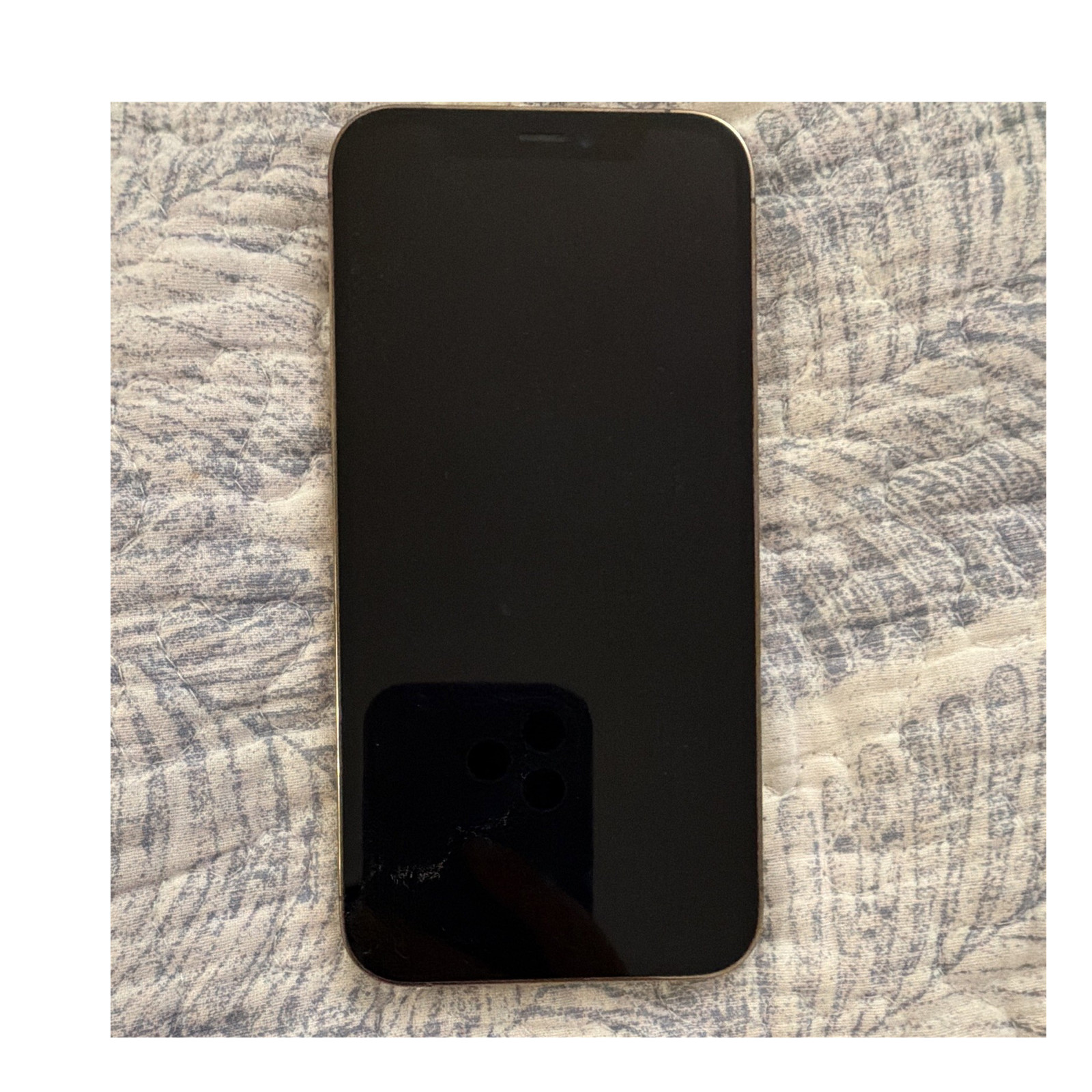 Apple iPhone 12 Pro 128GB Gold Smartphone w/ Box Triple Rear Camera 12MP