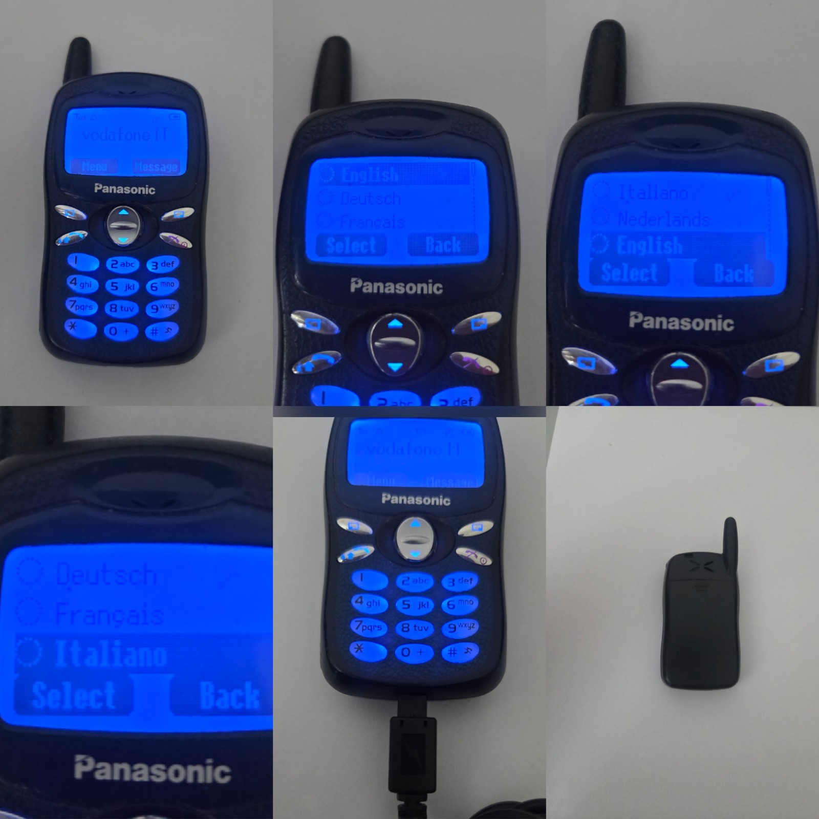 PANASONIC A100 GSM UNLOCKED SIM FREE UNLOCK MINI CELL PHONE NO A 102 GD50 55