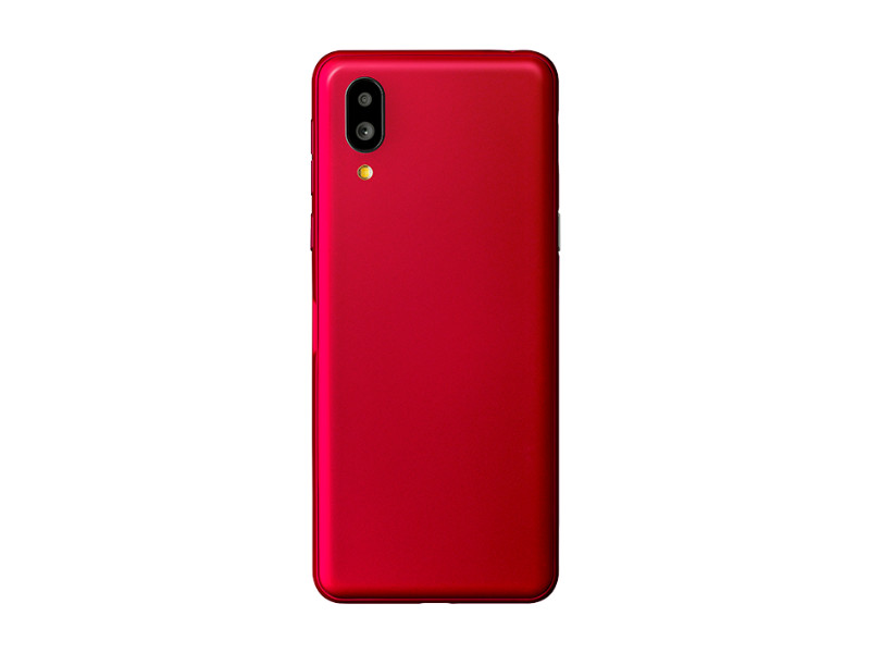 SHARP Simple Smartphone 6 RED 64GB/4GB SIM Unlocked 5.7In JAPAN NEW