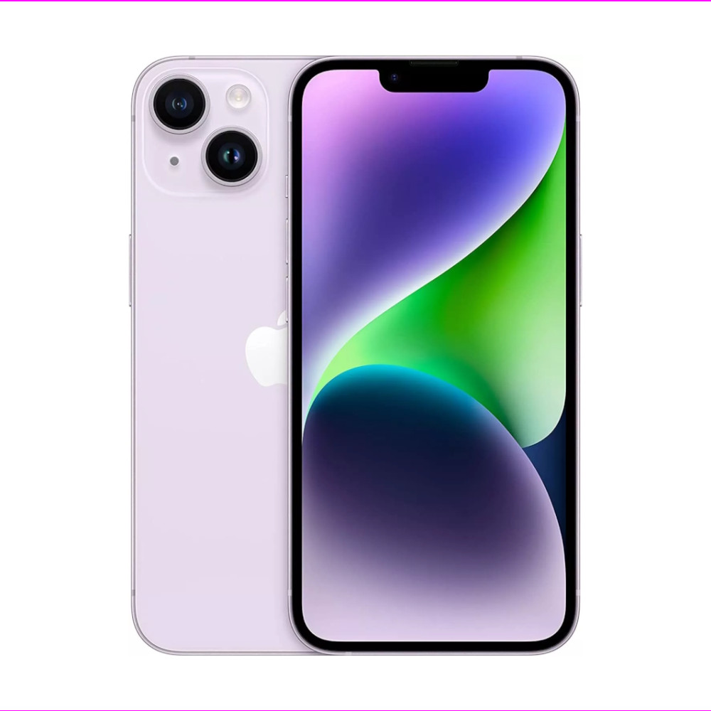 Apple iPhone 14 Unlocked – 128GB/256GB/512GB – Midnight Blue Purple, T-Mobile