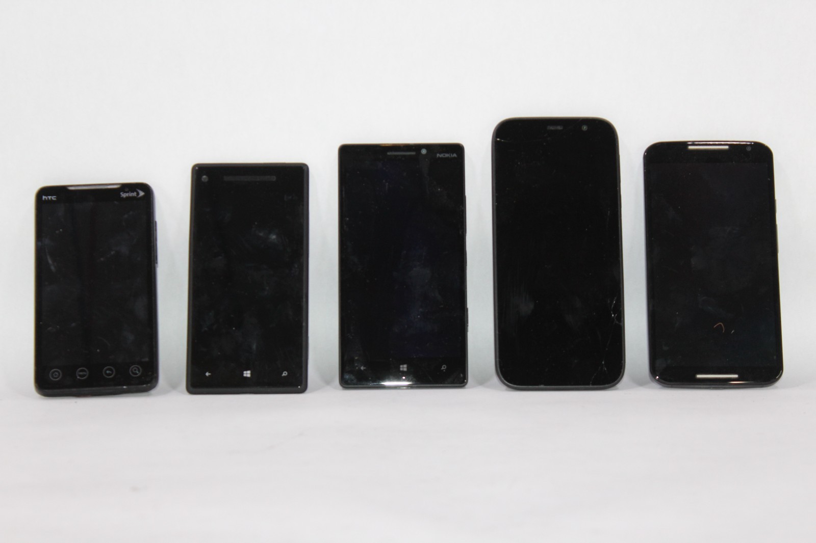 HTC Windows Phone 8X – EVO 4G – Nokia Lumia 930 -BLU View 2 – Moto X – UNTESTED