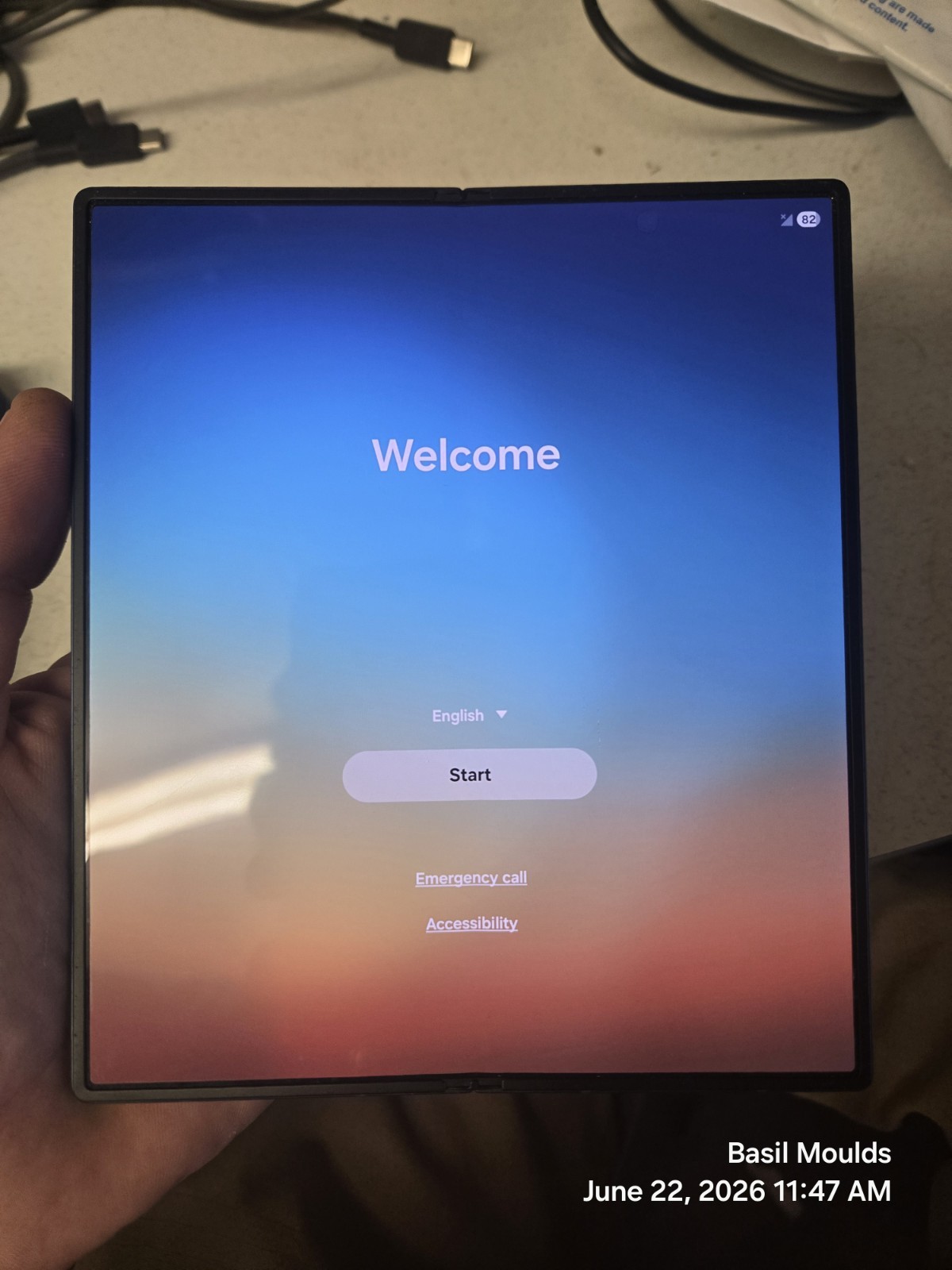 Samsung Z Fold6 Unlocked Smartphone NAVY 256GB VERIZON