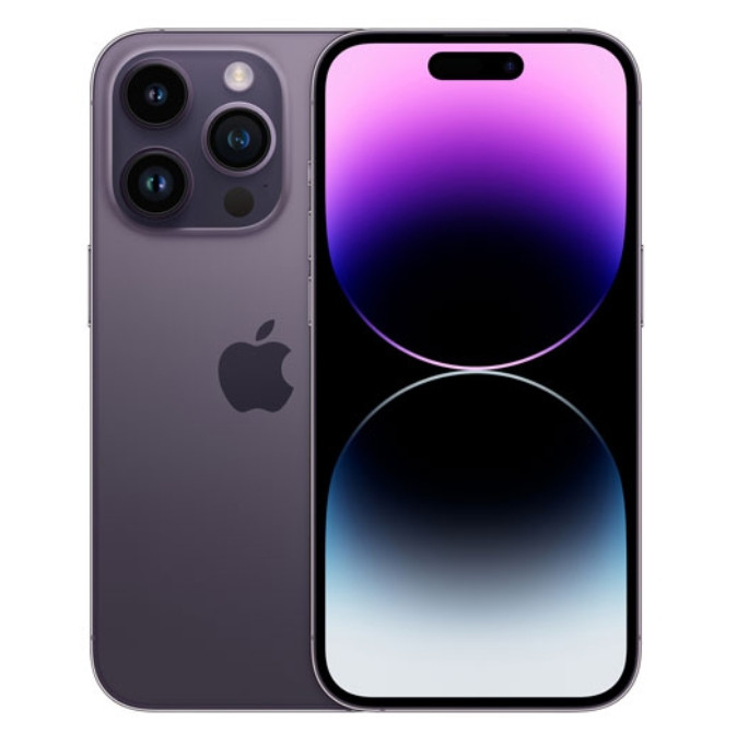 Apple iPhone 14 Pro – 128GB Deep Purple Unlocked with Display Not Genuine