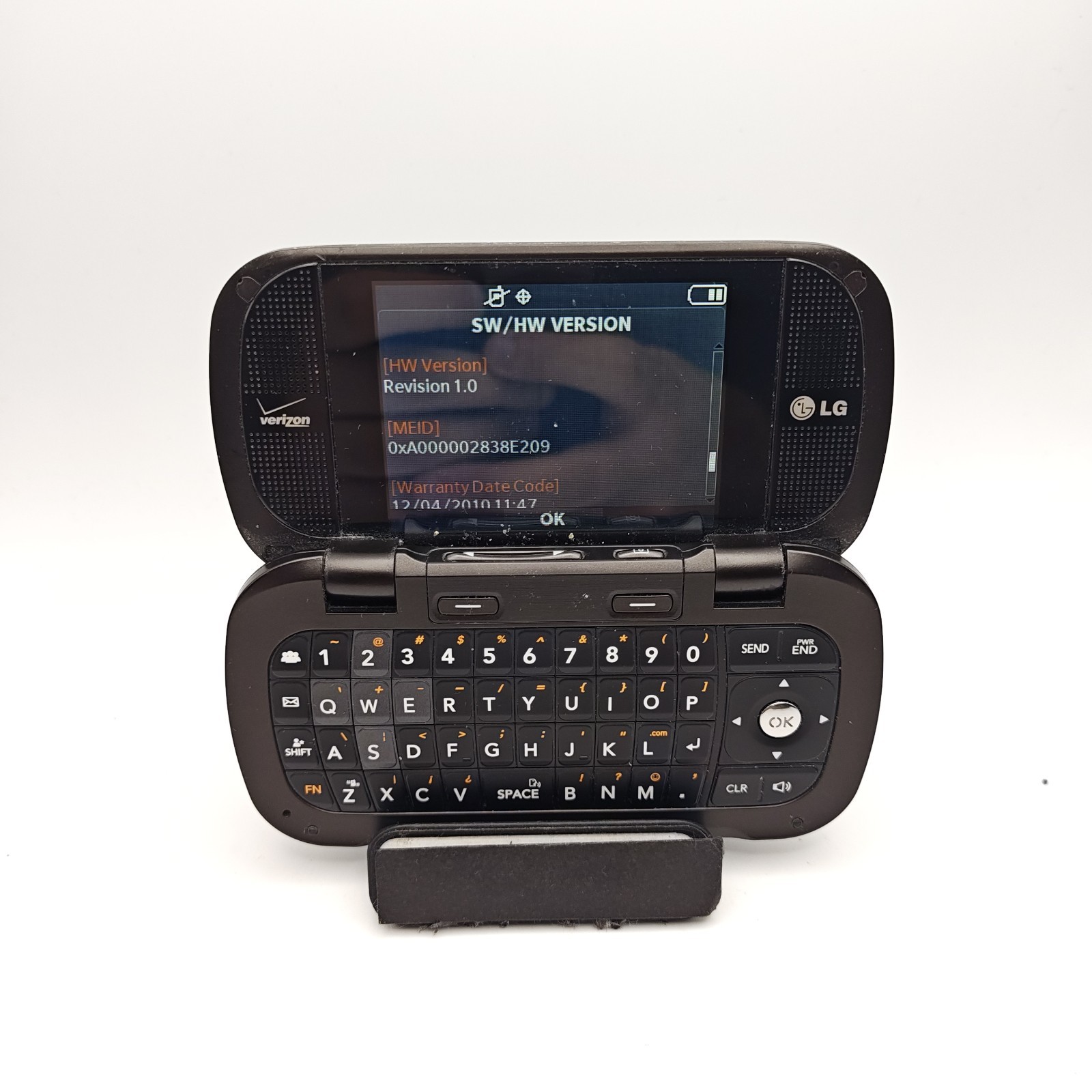 LG Octane VN530 Vintage Messaging Phone (Verizon) – Brown #3723