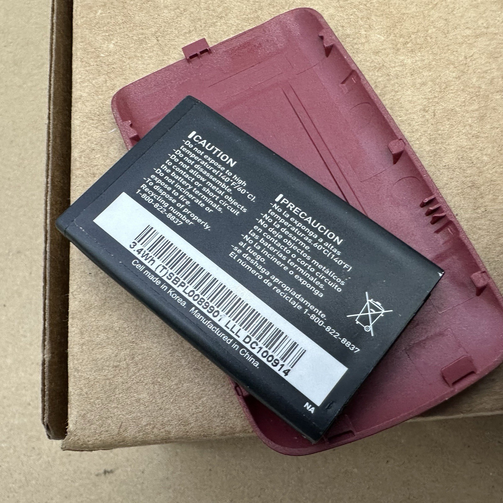 LG GS170 – Red (T-Mobile) Cellular Flip Phone – Used – Untested
