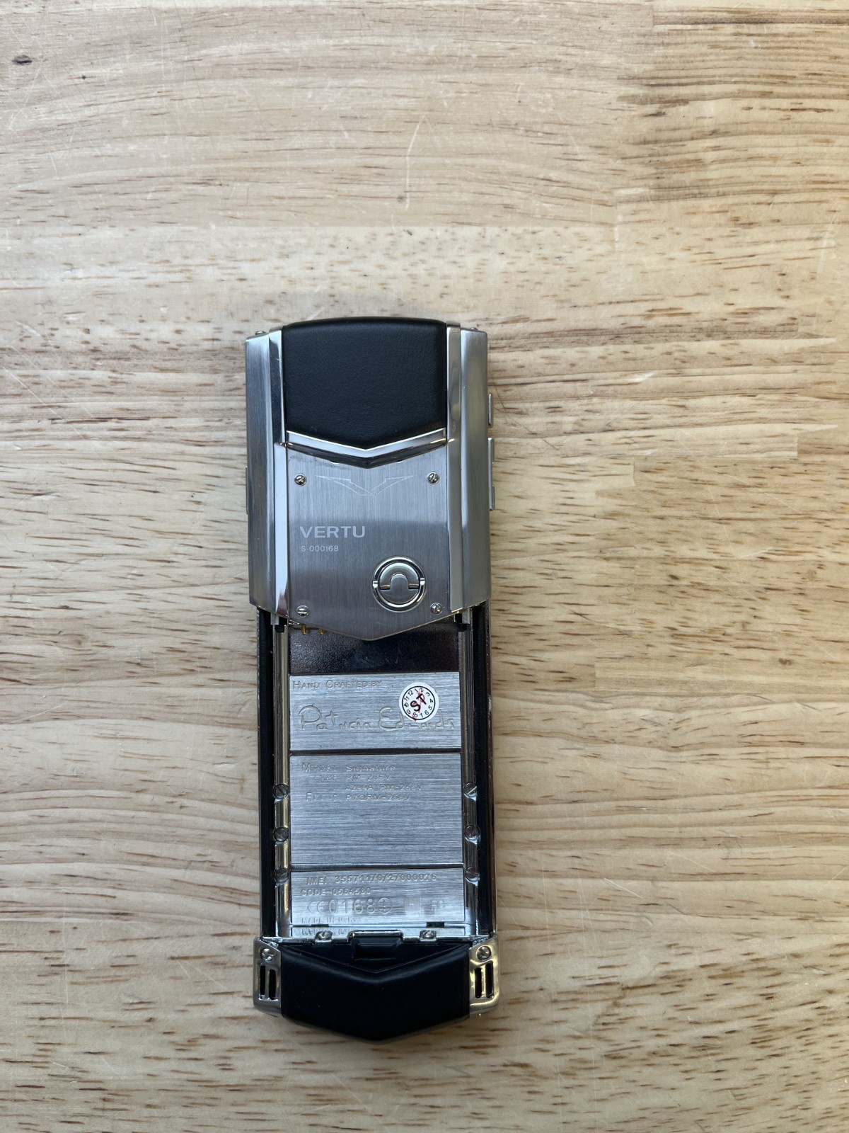 VERTU S-000168 RM-266V Luxury Mobile Phone Black & Grey – Accessories Included