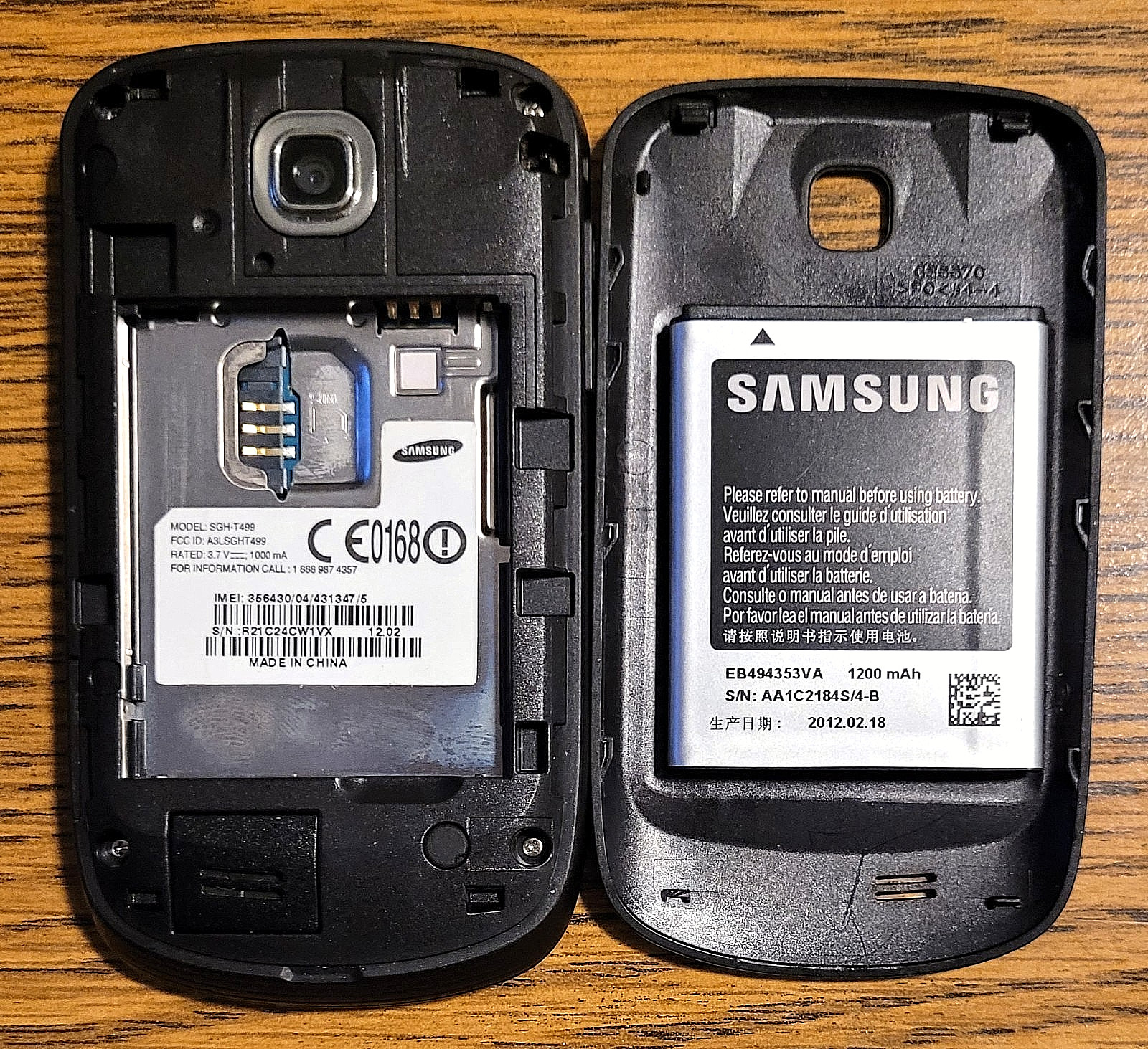 Samsung Dart SGH-T499 – Dark Slate ( T-Mobile ) Very Rare Android Smartphone