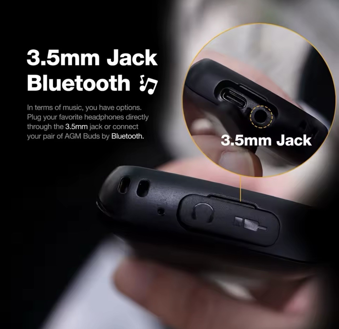 AGM M9 Rugged Feature Phone Button Cell Phone Bluetooth FM Torch Dual Sim Card