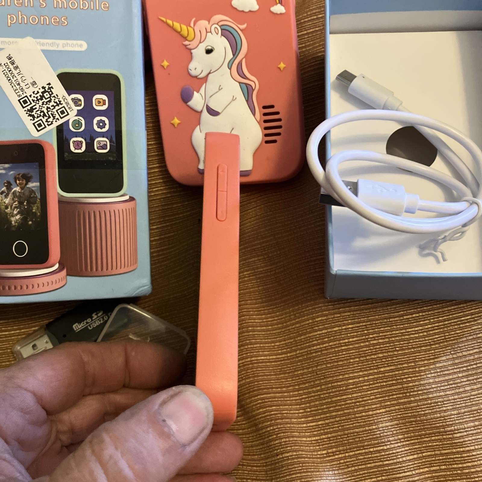 Kids Smart Phone, 4.5″x2.5″ size Kid Phones 3 up. New in Box