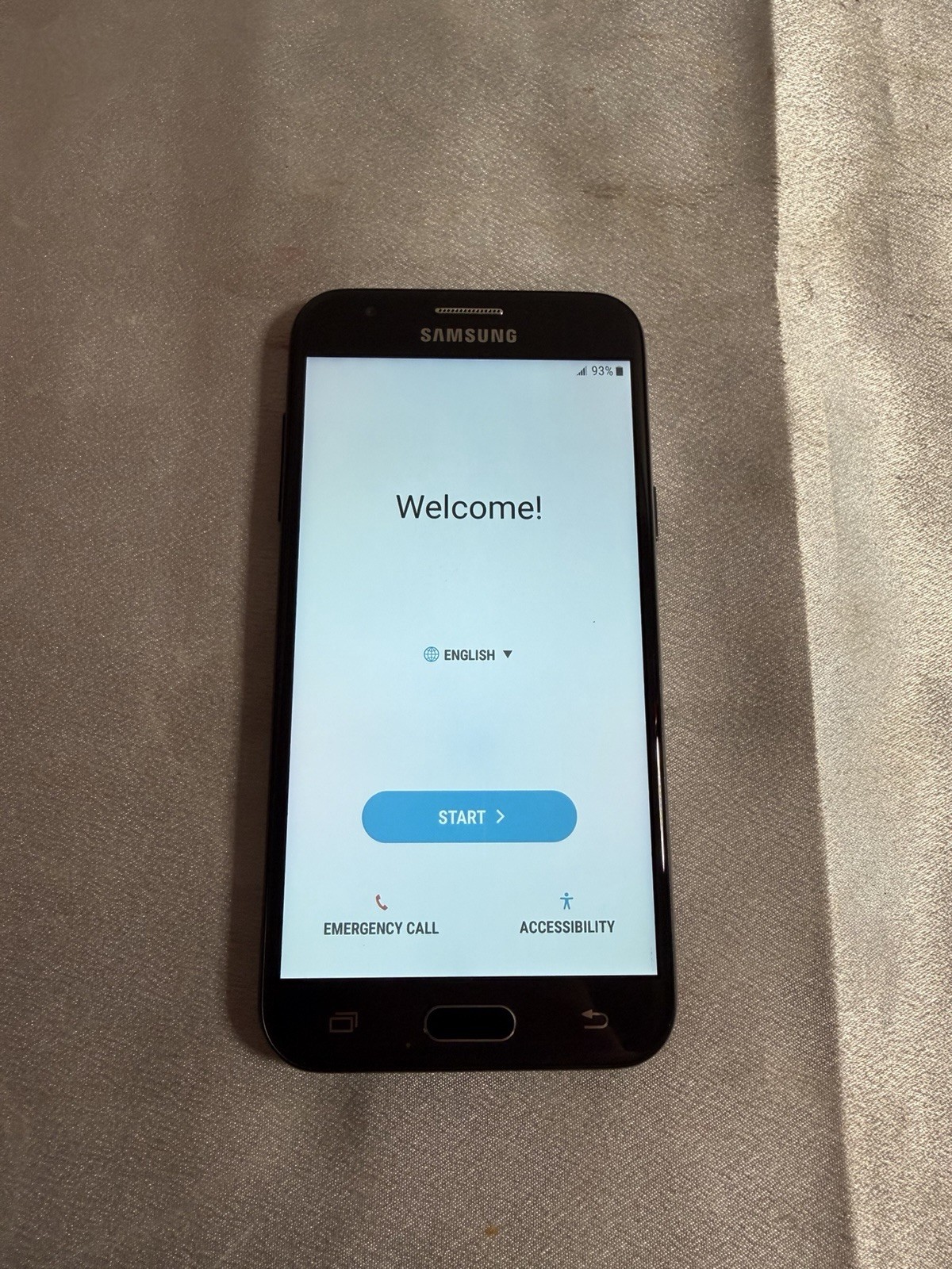 Samsung Galaxy J3 2017 (SM-J327U) – 16GB – Black (AT&T)