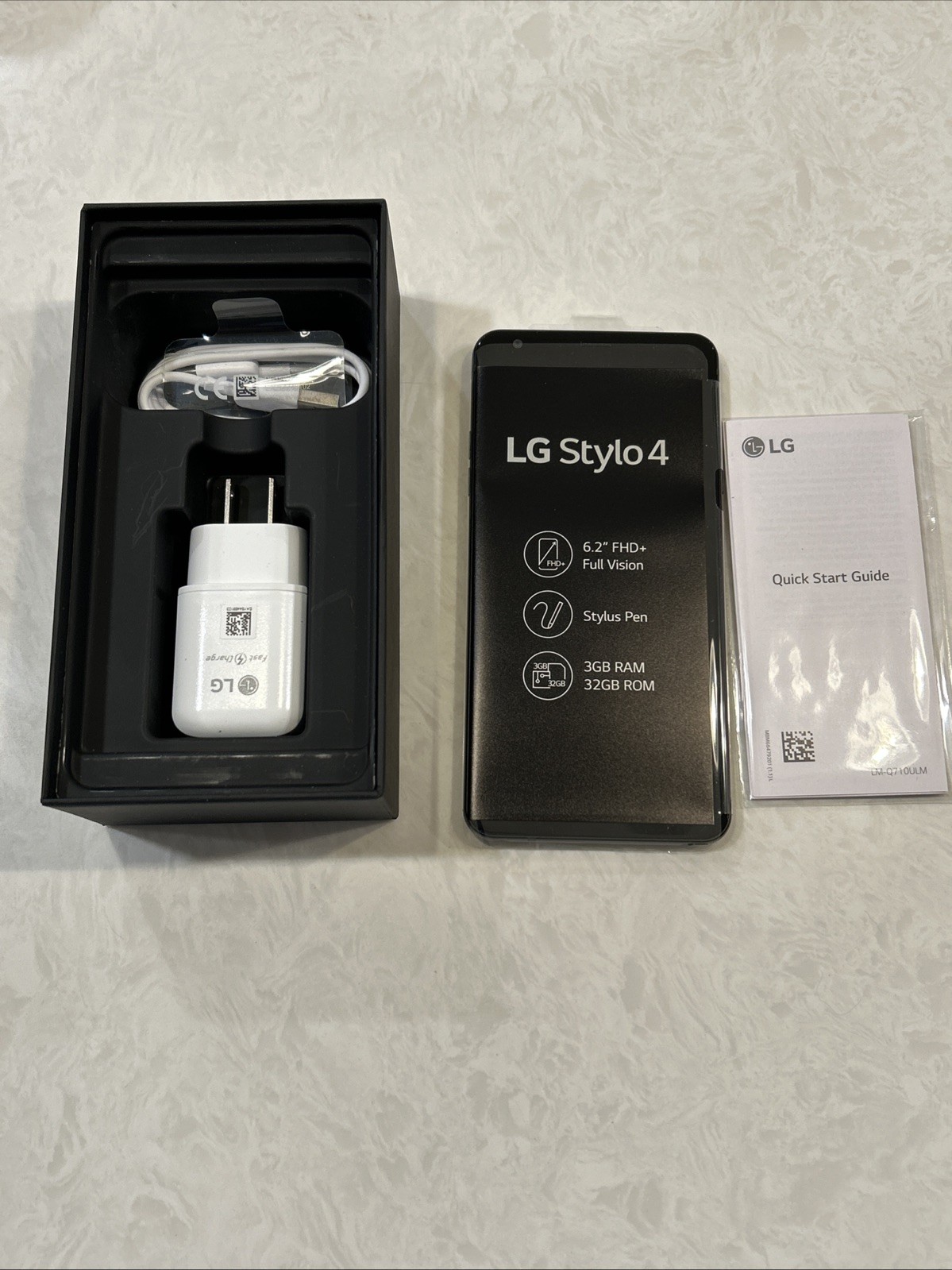 LG Stylo 4 smartphone, large display. New In original Box