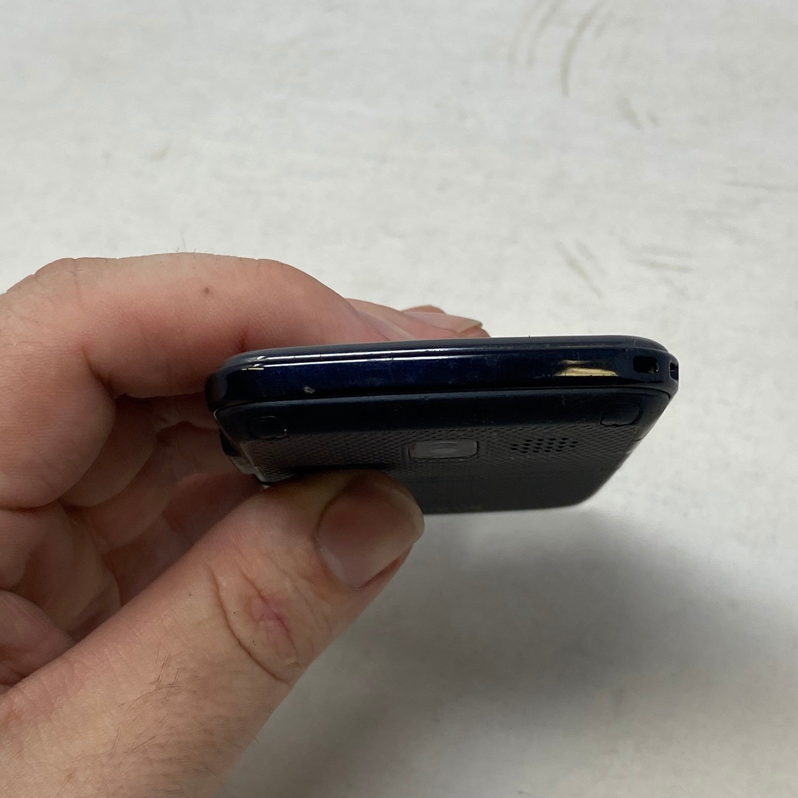Pantech P7040 Link AT&T Dark Blue QWERTY Keyboard 3G Cellular Phone Untested