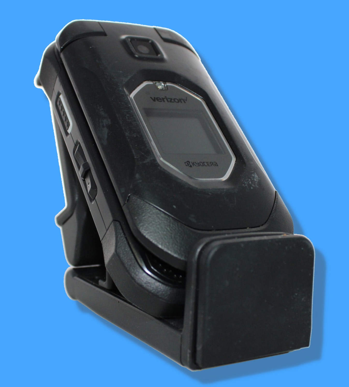 VERIZON / UNLOCKED KYOCERA DURAXV EXTREME + E4811 FLIP PHONE RUGGED BLACK