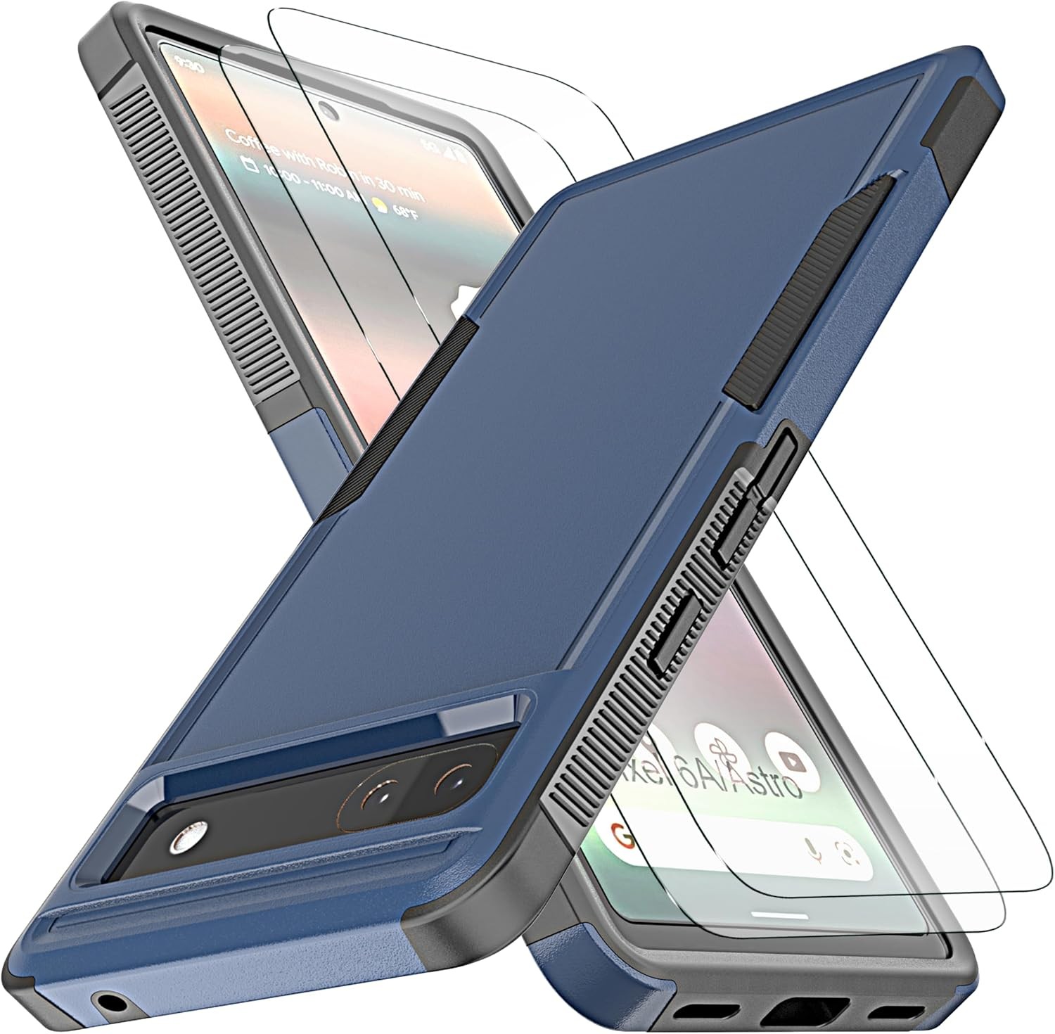 for Pixel 6A Case, Heavy Duty Full-Body Shockproof Case for Google Pixel 6A 5G 6