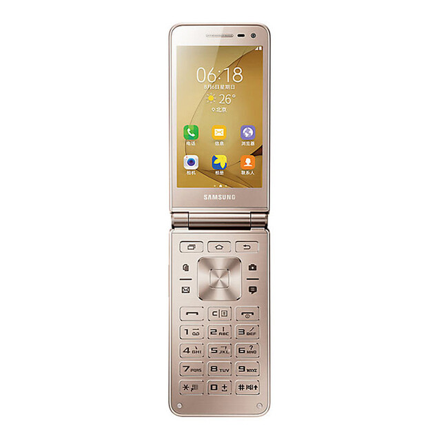 Samsung Galaxy Folder 2 G1650 16GB Unlocked Dual SIM 4G LTE Flip Phone OPEN BOX