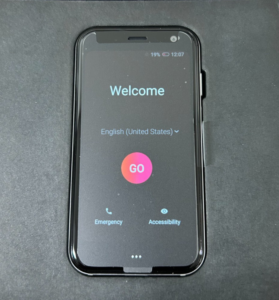 Palm Phone PVG100 GSM Unlocked 32GB Small Phone Open Box- Gold