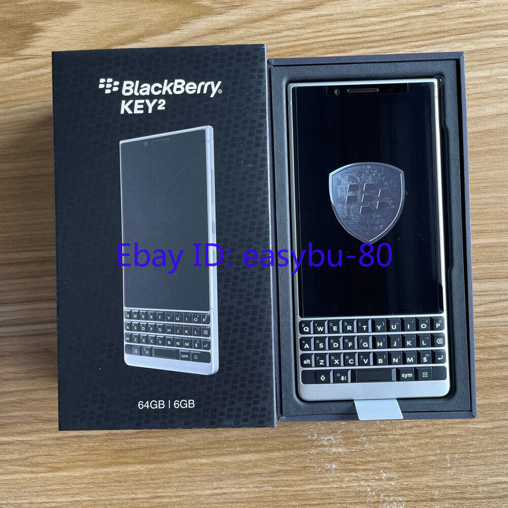 Blackberry Key2 Single or Dual SIM 64GB 4.5″ Android 8.1 Unlocked- New Unopened