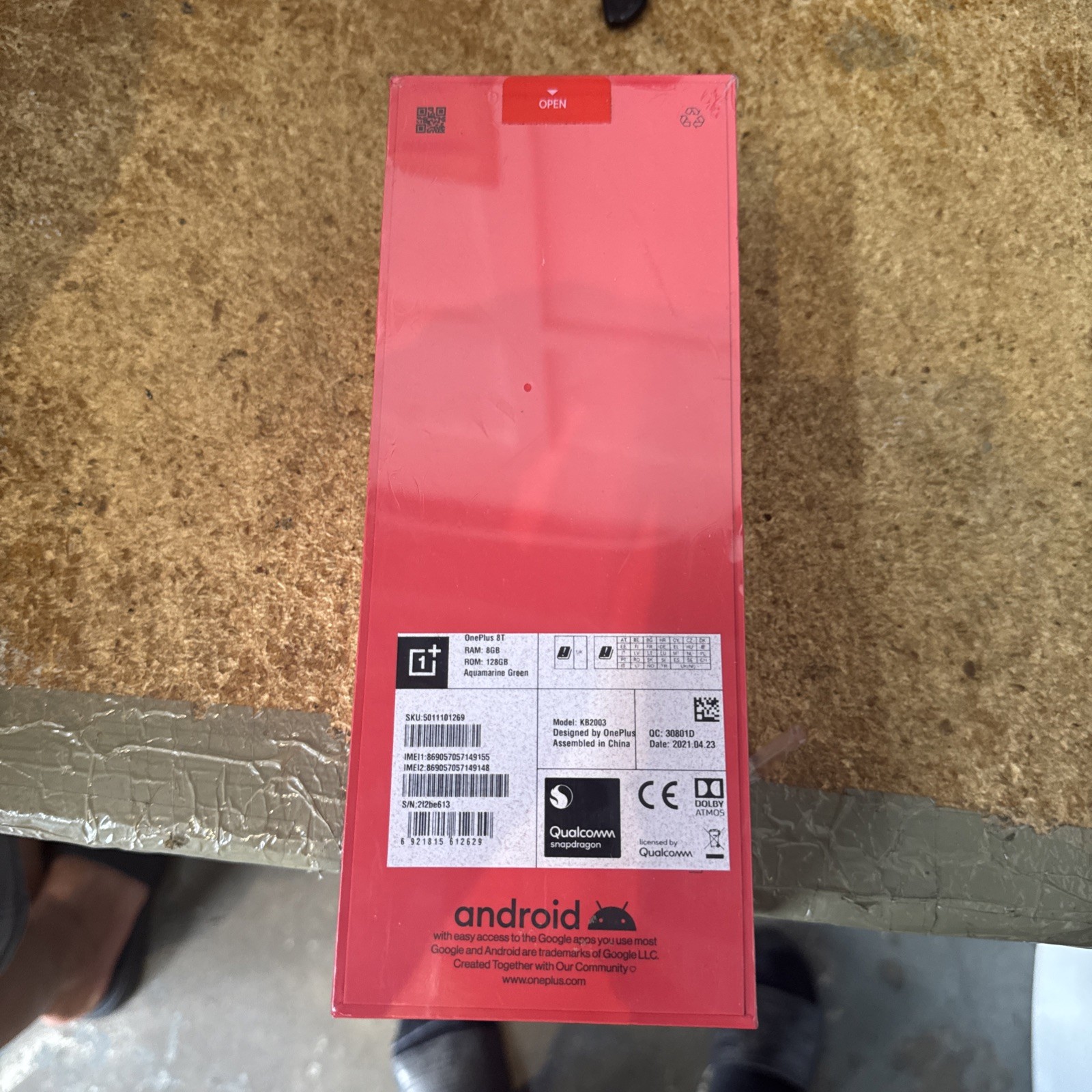 OnePlus 8T – 128 GB – Green (Unlocked)
