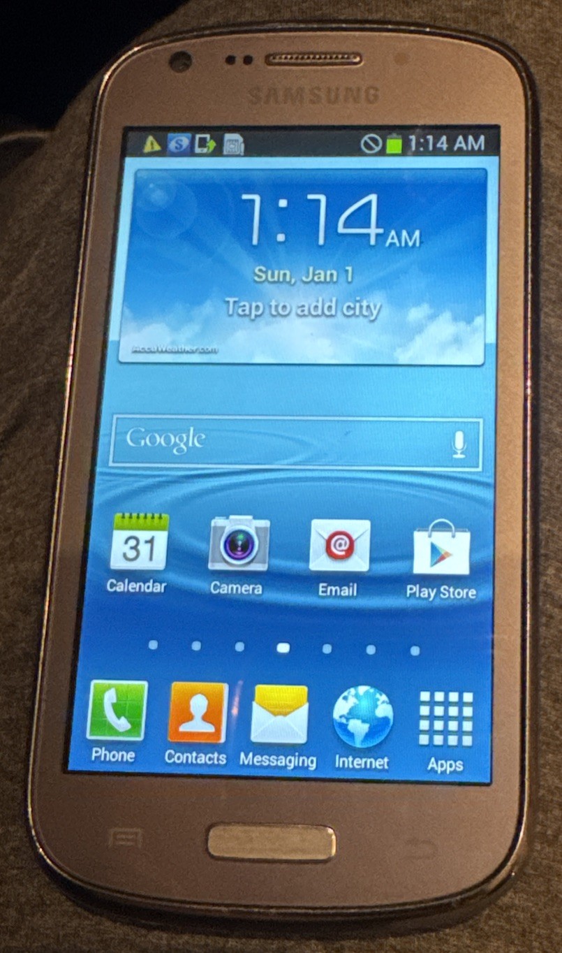 Samsung Galaxy Admire 2 SCH-R830 Silver (US Cellular) Cell Phone Good Used