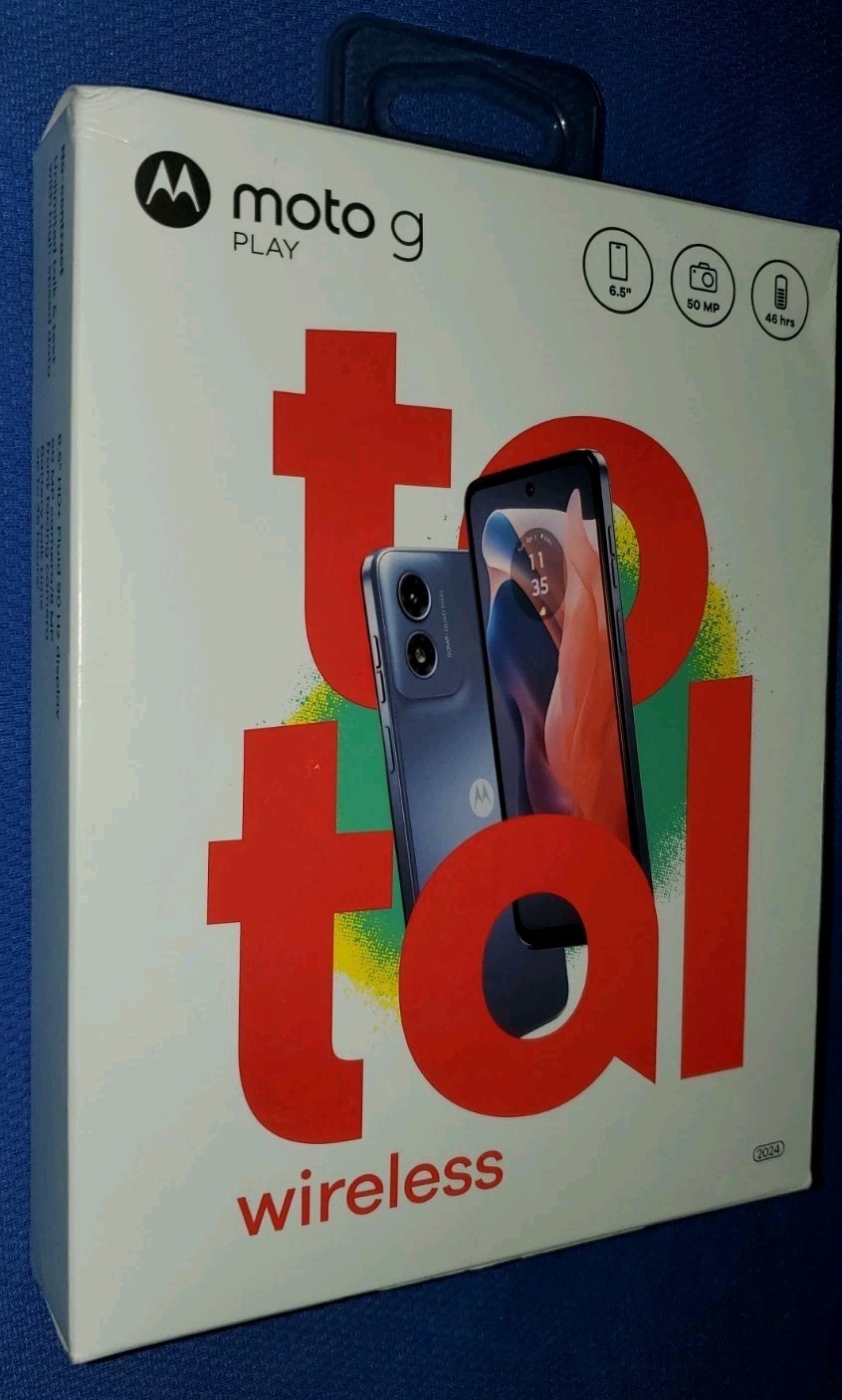 Motorola Moto G Play PB0C0008US 6.5″ 3 GB RAM Total Wireless CDMA LTE NEW Seald