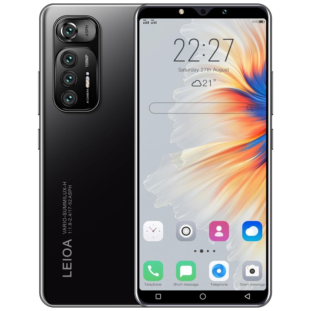5.0 Inch HD Display, Dual SIM 3G/2G Cheap Mobile Phone, 16GB ROMExpandable up t