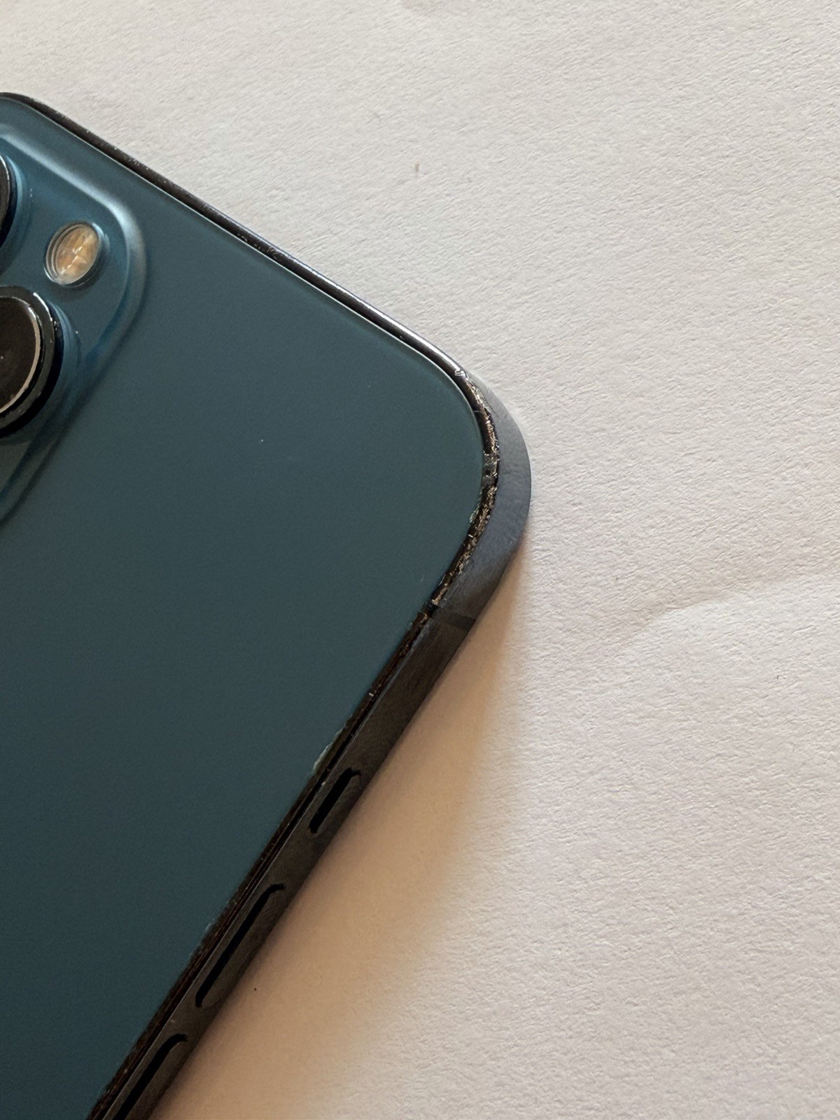 Apple iPhone 12 Pro Max – 256 GB – Pacific Blue (Unlocked) A2342 – Fair (read)
