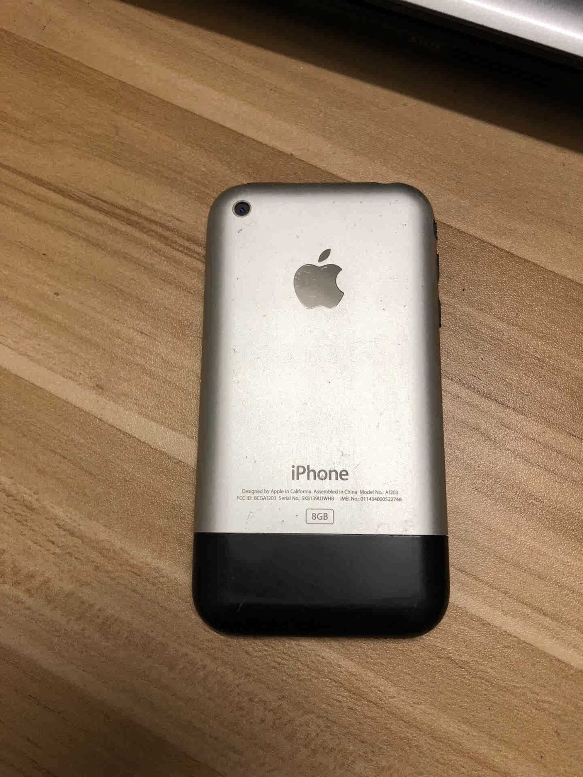 Apple iphone 2G 1st Generation 8GB Dismantling picture paper+Not working phone