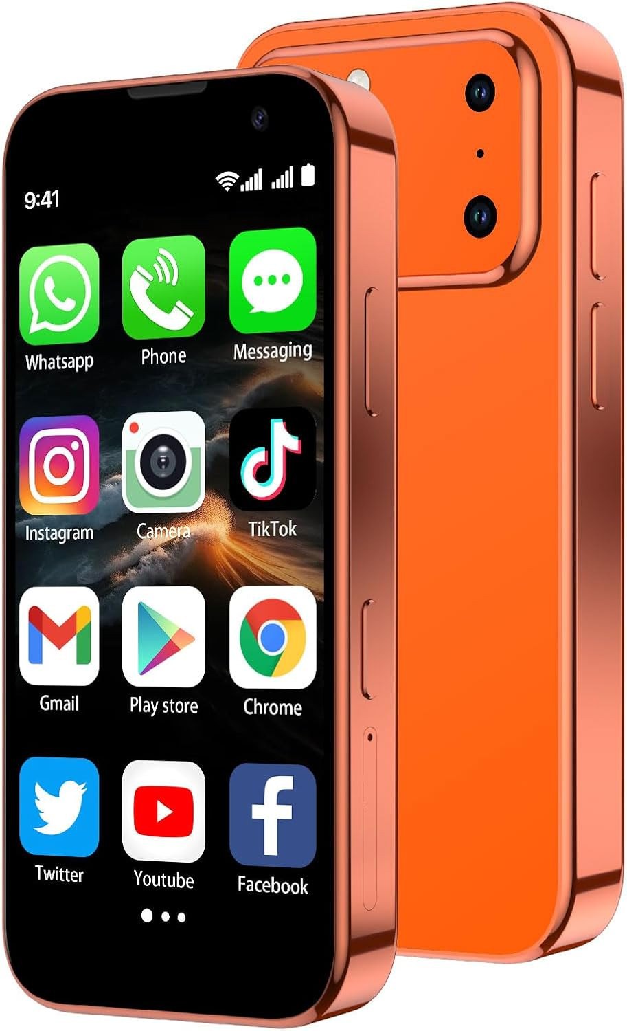 Mini Smartphone 3.0″ HD Touchscreen – Unlocked Android Compact Mobile Phone for