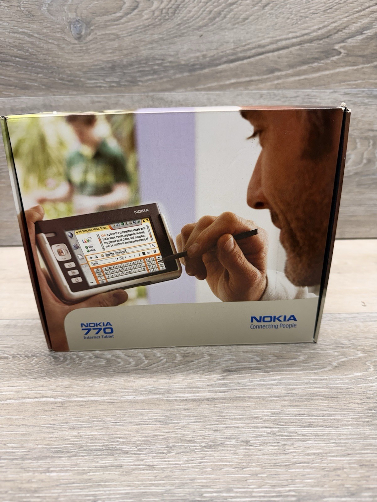 Nokia 770 In Box Rare Internet Tablet 2005 W/New Battery! Excellent Cond.