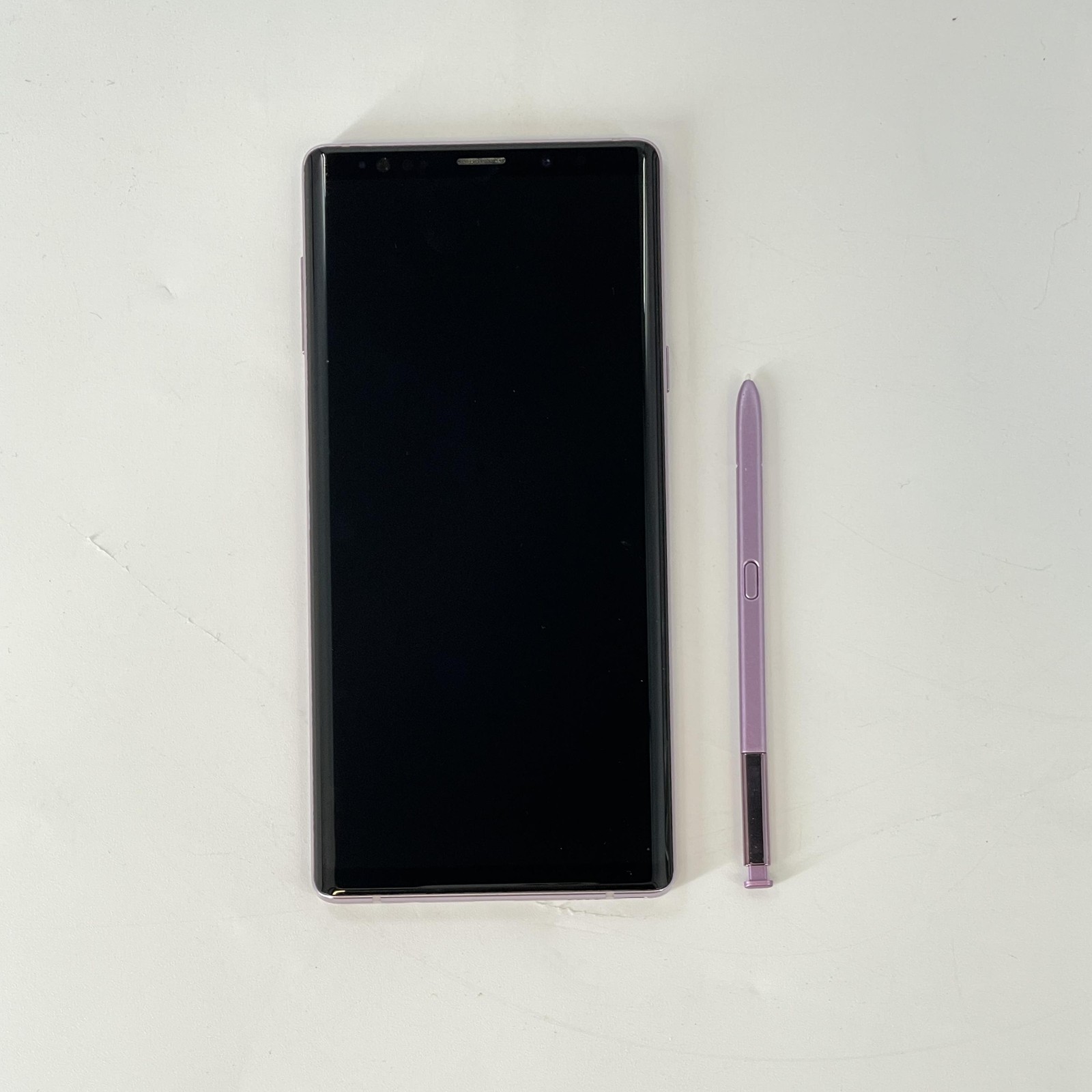 Samsung Galaxy Note 9 Lavender Purple 128GB AT&T – Good w/ Heavy Burn In