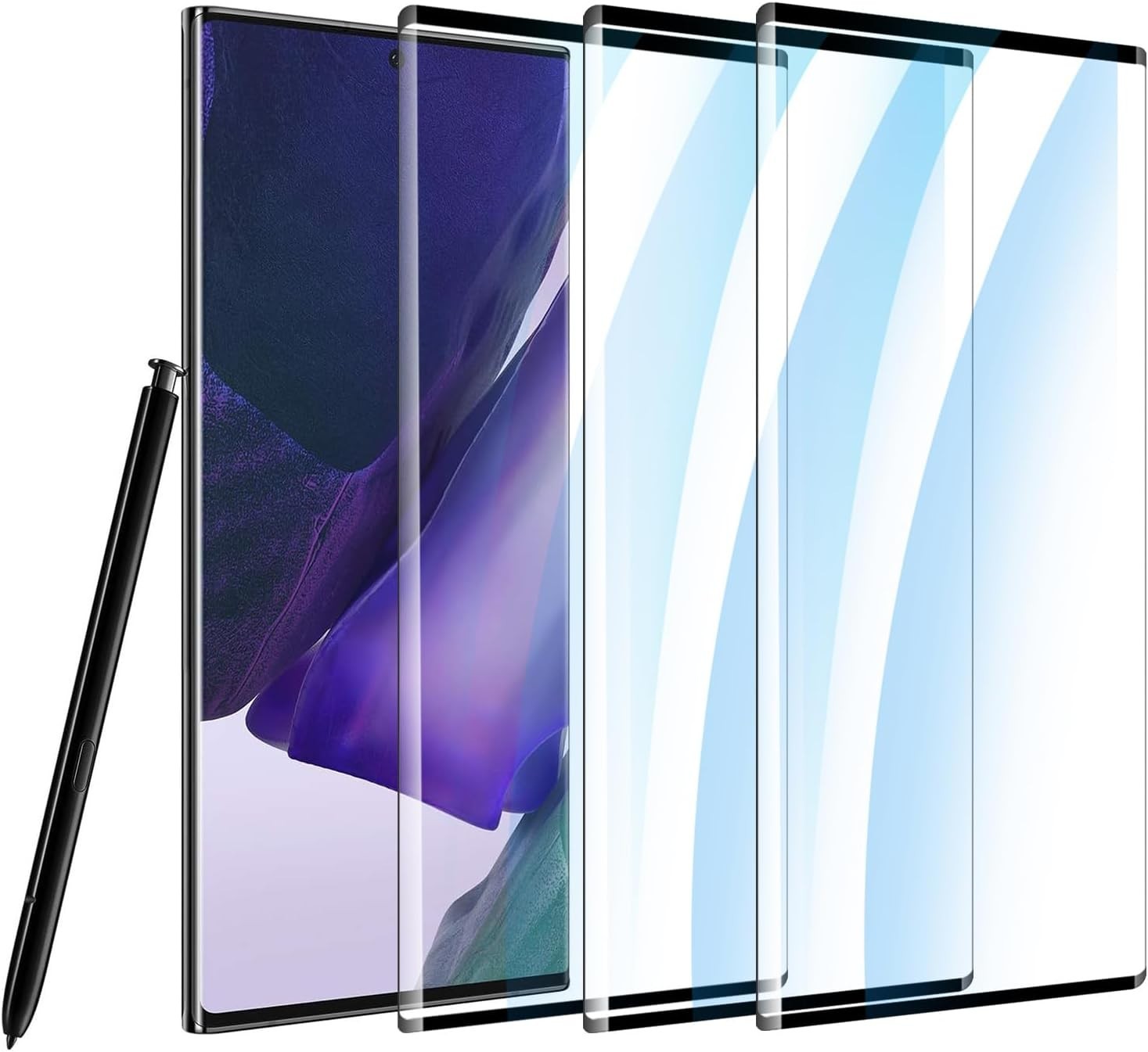 For Samsung Galaxy Note 20 Ultra Tempered Glass 3D Fingerprint Sensor Support HD
