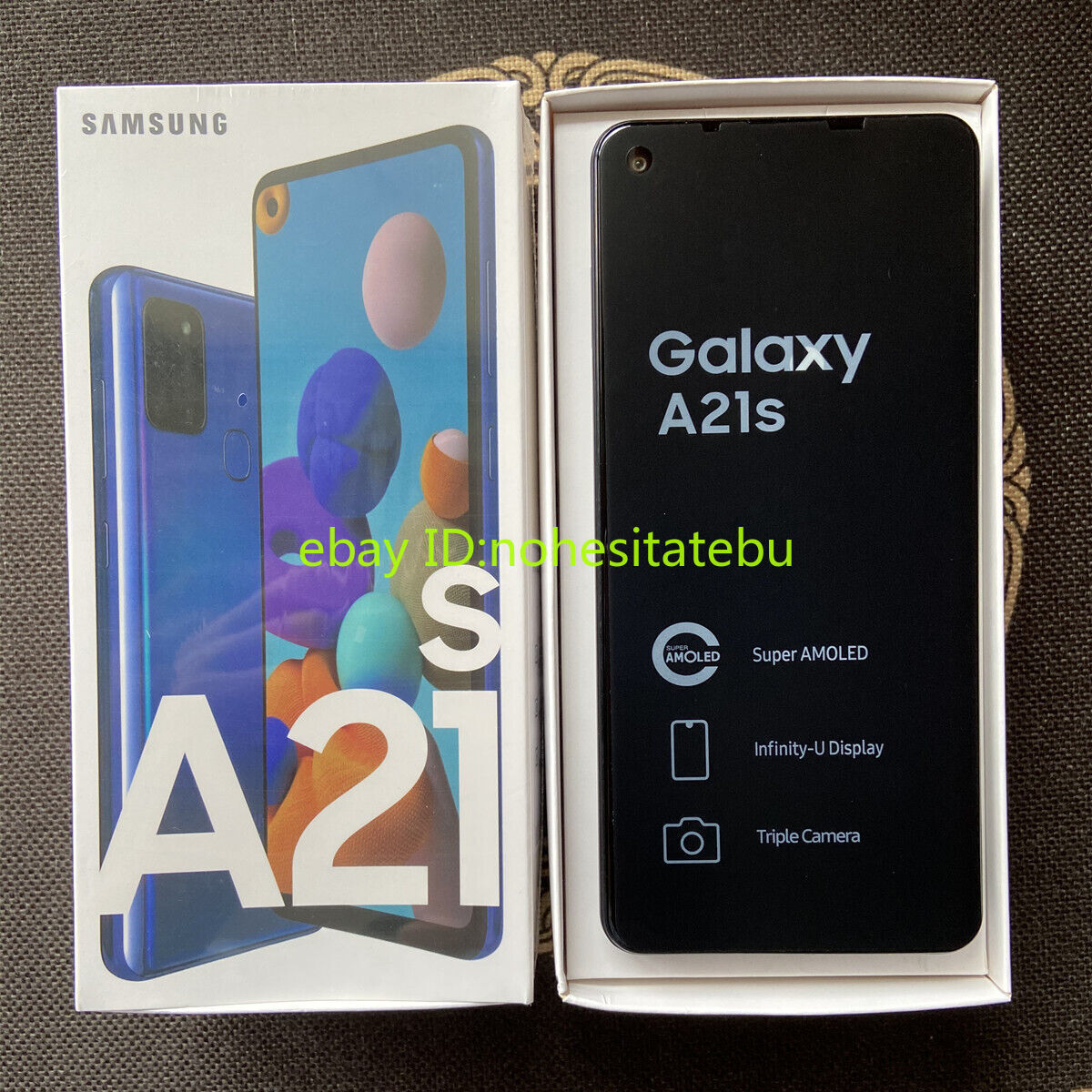 Samsung Galaxy A21s 64GB A217F/DS 6.5″ 48MP 5000mAh Unlocked Multicolor New seal
