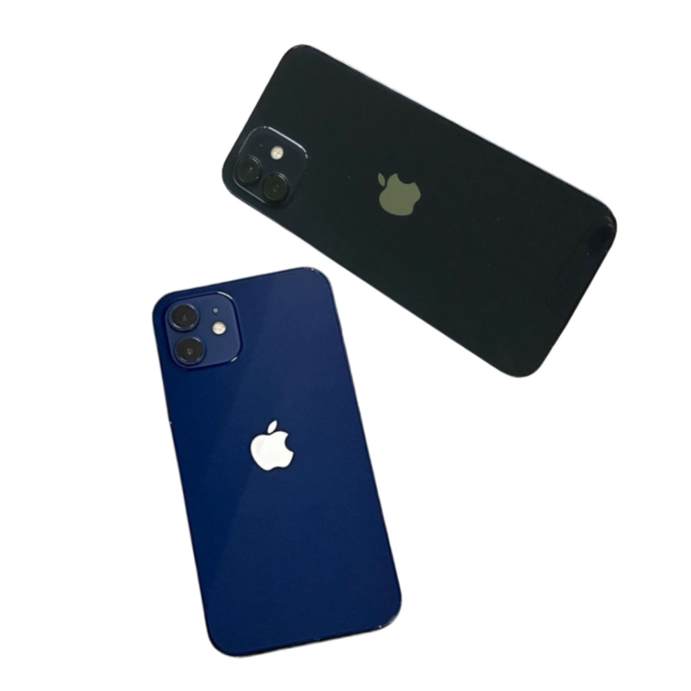 Apple iPhone 12 – 64GB/128GB Unlocked – Black/Blue – Free Ship & Returns