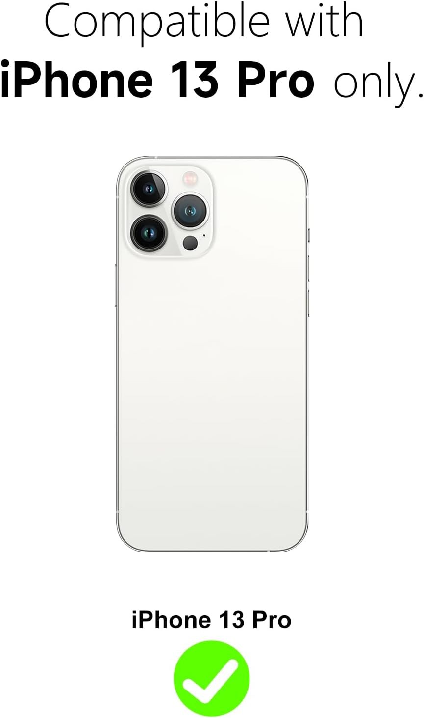 Soft Clear Case for iPhone 13 Pro Case Slim Magnetic Ultra Thin Transparent Cove