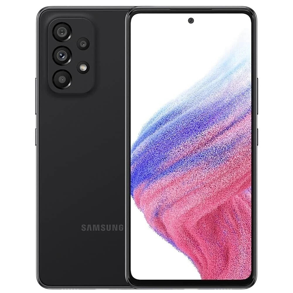 Samsung Galaxy A53 5G SM-A536U1 128GB Black Unlocked Clean ESN Good (Z3E)