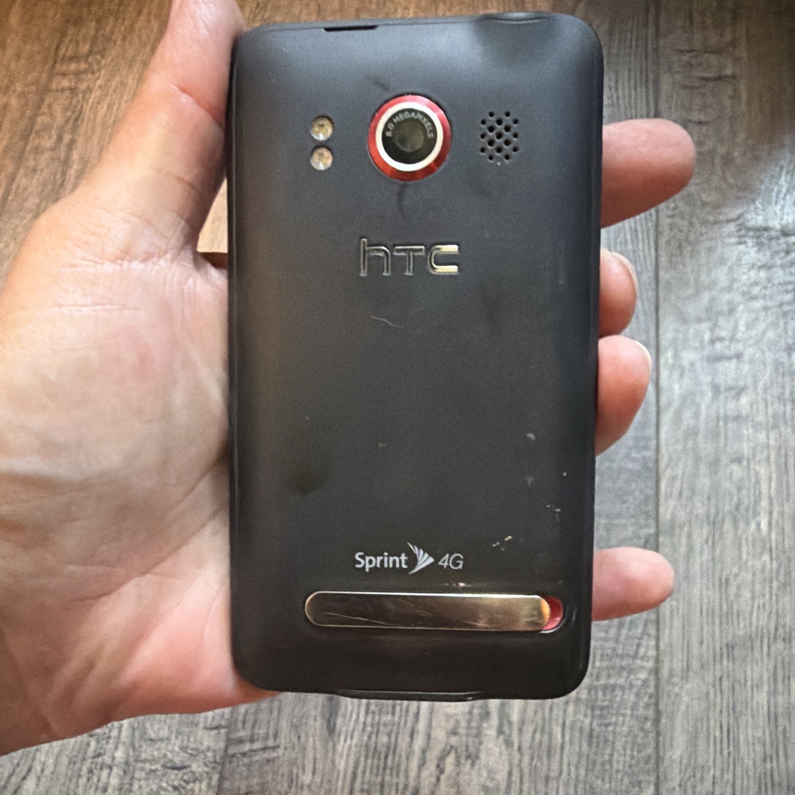 HTC Evo 4G LTE Black Android 4.3in 8MP Sprint Slate – Parts/Repair