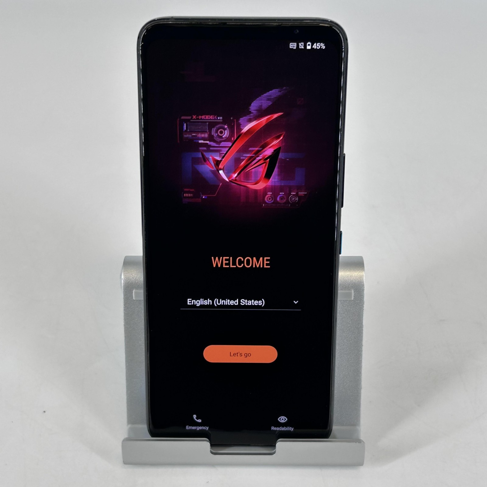 ASUS ROG Phone 6 White 512GB Unlocked – Good w/ LCD Burn-In