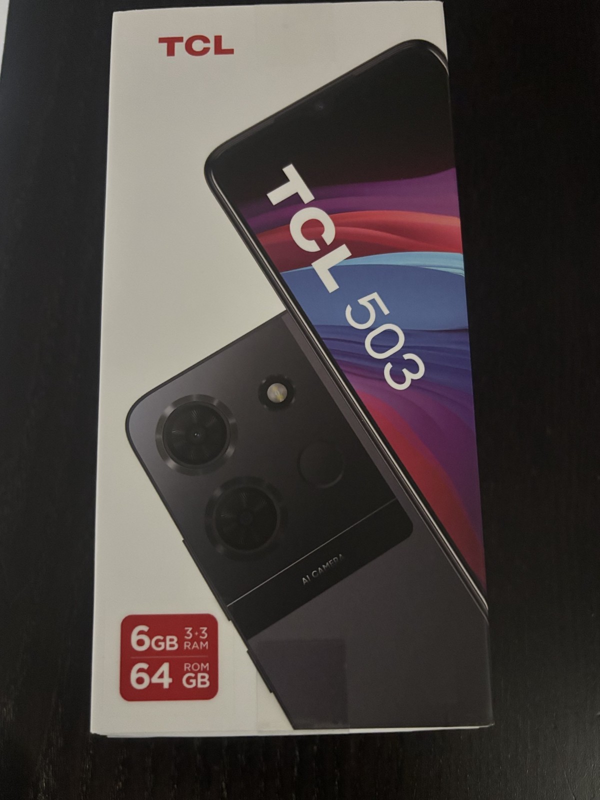 TCL 503 6.6″Display Factory Unlocked Android GSM Dual SIM 128GB Cell Phone GD