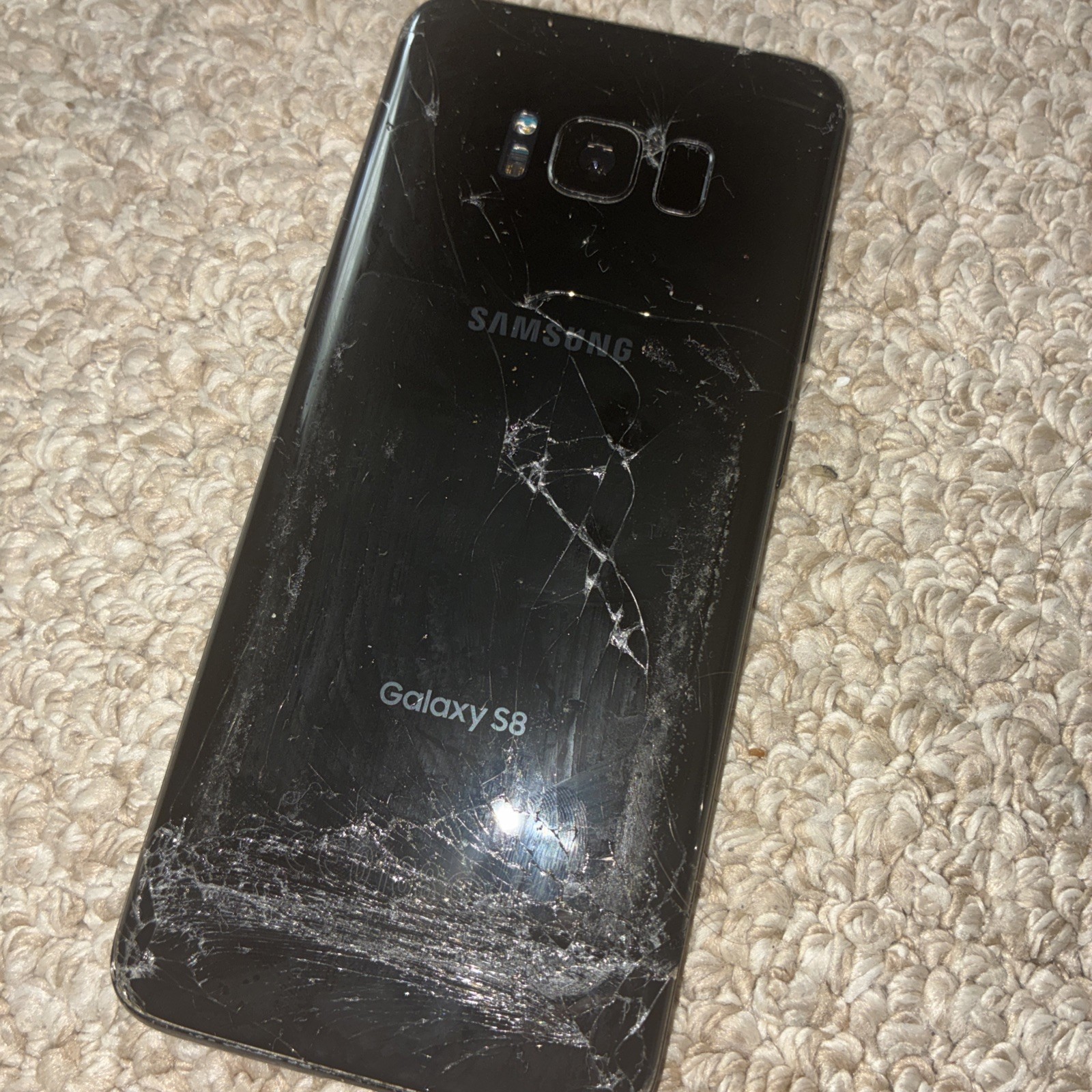 Samsung Galaxy S8 Smartphone For Parts.