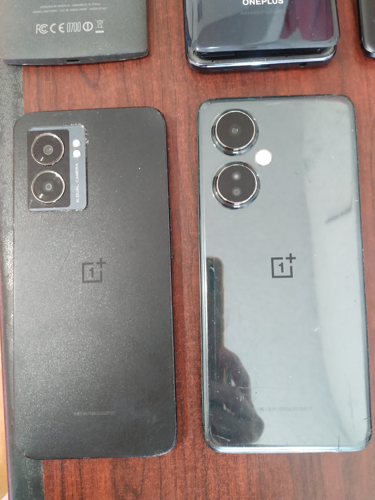 Lot of 5 OnePlus Nord N300 5G CPH2389 /N30 CPH2515/N10 5G/One A0001/other