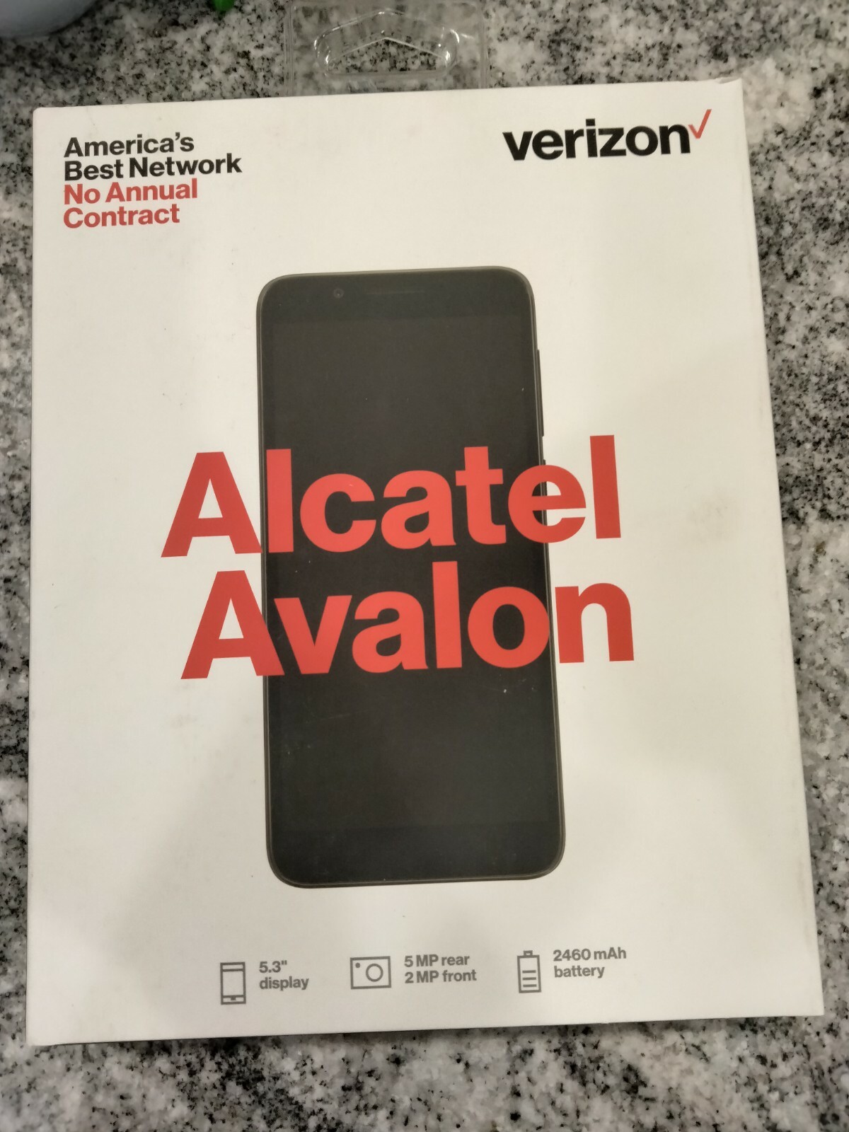 Verizon Prepaid Alcatel Avalon 5.3” Display Cellular Cell Phone Communication