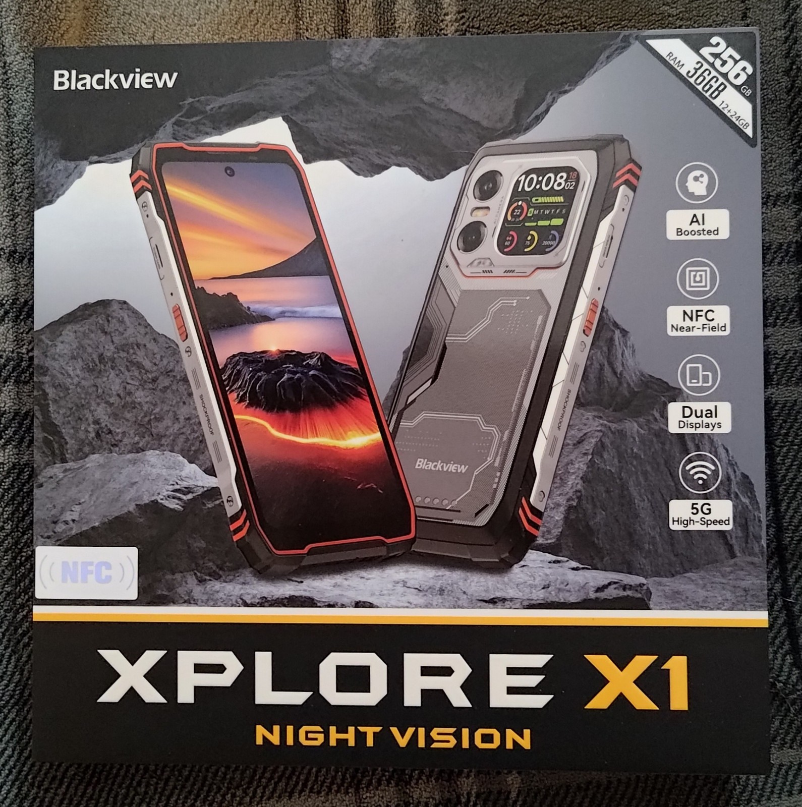 Blackview Xplore X1 Phone New Open Box