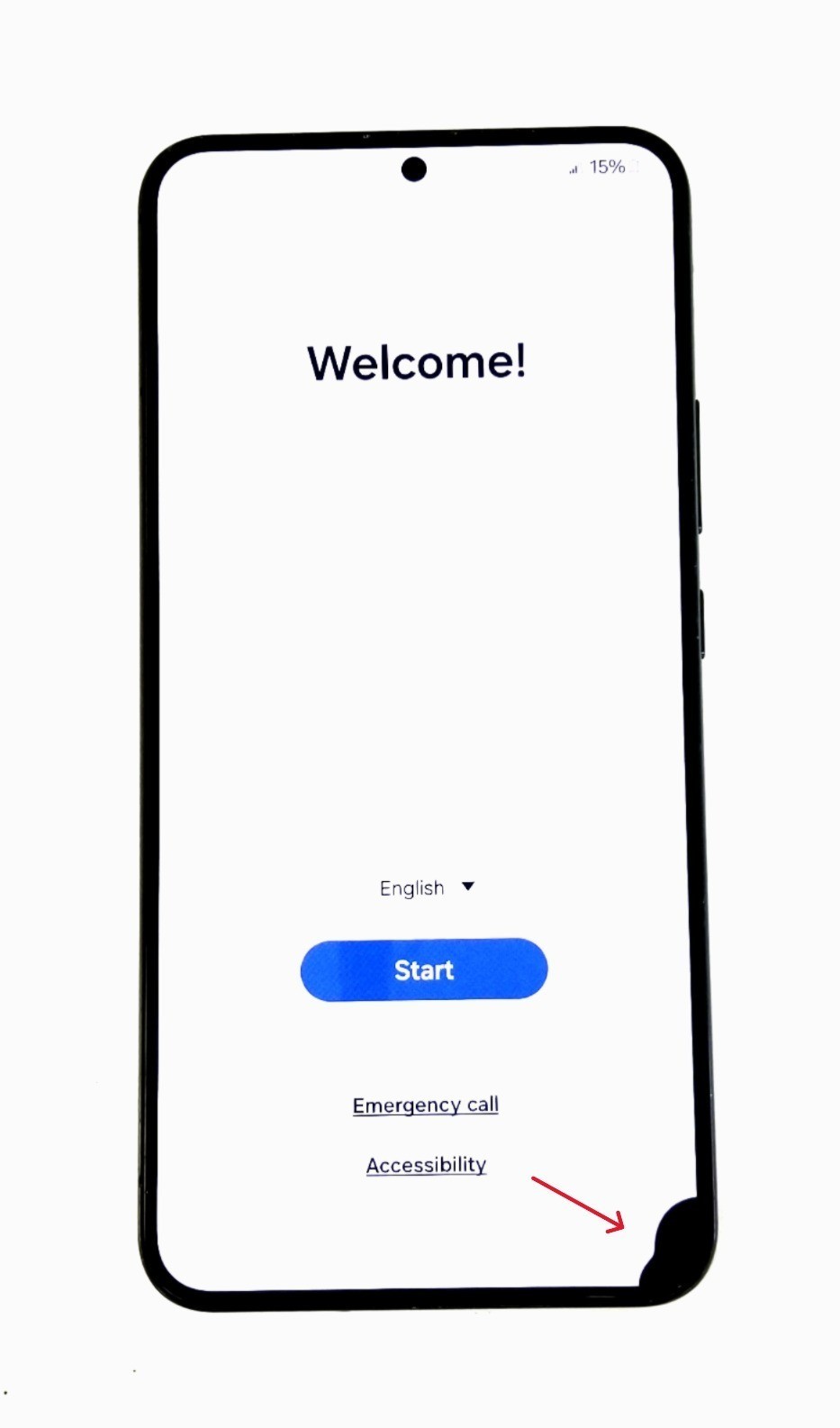 Samsung Galaxy S22+ 5G S906U1 256GB Unlocked Used Phone with Black Spot